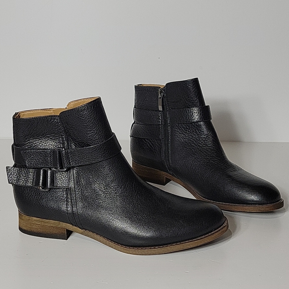 Franco Sarto Harwick Leather Ankle Bootie